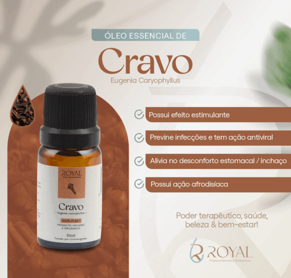 Óleo Essencial Cravo - Imagem 2