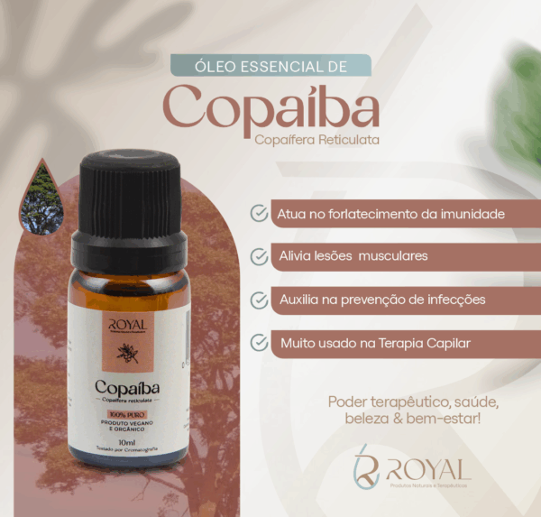 Óleo Essencial Copaíba - Imagem 2