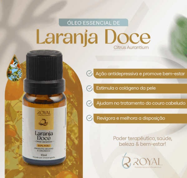 Óleo Essencial Laranja Doce - Imagem 2