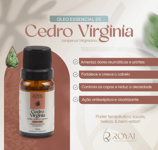 Óleo Essencial de Cedro Virgínia - Imagem 2