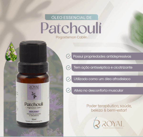 Óleo Essencial de Patchouli - Imagem 2